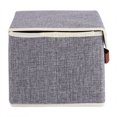 thumbnail image 2 of Caja de almacenamiento de tela Octpeak para ropa Juguetes Libros gris, 2 of 3