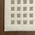 thumbnail image 4 of nuLOOM Daleyza Checkered Machine Washable Area Rug, 3' x 5', Daleyza Cream, 4 of 9