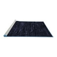 thumbnail image 2 of Ahgly Company Machine Washable Indoor Rectangle Abstract Blue Modern Area Rugs, 7' x 9', 2 of 4