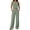 Mint Green, variant on tarylea Cotton Linen Outfits for Women Sleeveless Crew Neck Crop Tank Tops Flat Front Straight Leg Pants Casual Loose Summer Lightweight Sets