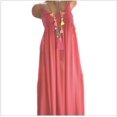 thumbnail image 2 of Vestido de verano Correa sin mangas Vestido de mujer Escote redondo Tela de niña, Rojo, XXL Speravity AP002181-13, 2 of 3