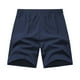 thumbnail image 4 of pstuiky Abreviatura para hombres, Pantalones cortos casuales y modernos de verano para hombre con cintura elástica y cordón de color sólido Pantalones cortos de golf, 4 of 8