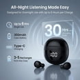 thumbnail image 4 of Invisible Mini Earbuds Wireless Bluetooth Small Headphones Low Profile Micro Smallest Tiny Discreet Hidden Headphones for Work Invisible Sleep Wireless Earphone for Small Ear Canals, 4 of 9