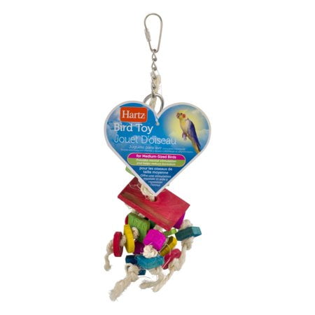 (3 Pack) Hartz Feather Frenzy Bird Toy