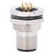 thumbnail image 2 of M12 Waterproof Socket, Panel Mount Socket M12 Thread Electrical Circuit  For Industry For Connector ANGGREK Industrial Connector, 2 of 8