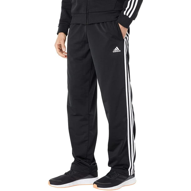 adidas Men s Essentials Warm Up Open Hem 3 Stripes Tracksuit