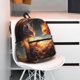 thumbnail image 5 of Fotbe Red And Gray Flame Fox Mochila Ligera Casual para Laptop para Hombres y Mujeres, Mochila Impermeable de Uso Diario, Mochila para Universidad, 5 of 6