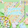 thumbnail image 2 of Juego de 12 Cintas Washi Pascua con Diseño Conejito Pascua, Pollito y Gnomo, Cinta Decorativa Temática Pascua., 2 of 5