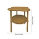 thumbnail image 3 of Mesa Auxiliar de Sofá con Ruedas de 4 Niveles | Mesa de Aperitivos Móvil para Sala de Estar | Mesa de Centro Pequeña con Estantes de Almacenamiento | Negro/Blanco/Verde/Caqui, 3 of 6