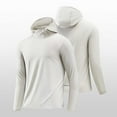thumbnail image 2 of Xzbqbs Fishing Hoodie for Men Hooded UPF 62 Long Sleeve Sweatshirts Casual Lightweight Breathable Quick Dry Sports Fitness Hoodies, 2 of 4