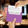thumbnail image 4 of Red Violet A7 Bright Color Envelopes - 5 1/4 x 7 1/4 Inches - Perfect for 5x7 Photos, DIY Arts and Crafts Cards - for Professional and Homemade Projects - Pack of 50 Envelopes, 4 of 5