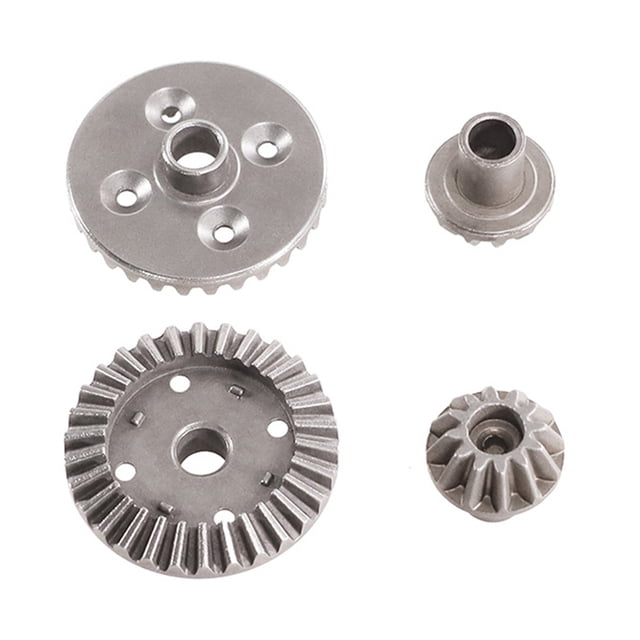 Para la Actualización del Coche RC /12 MN128 MN86 G500, Piezas de Engranajes de Salida de Eje Delantero y Trasero de Metal, Accesorios