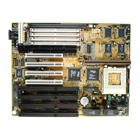 Motherboard, at, skt 7, 1x sdram, 4x72 pin simms,4x pci, 4x isa