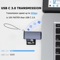 thumbnail image 4 of Lector de Tarjetas IVSHOWCO USB C 3.0 Adaptador SD y Micro SD, 4 of 6