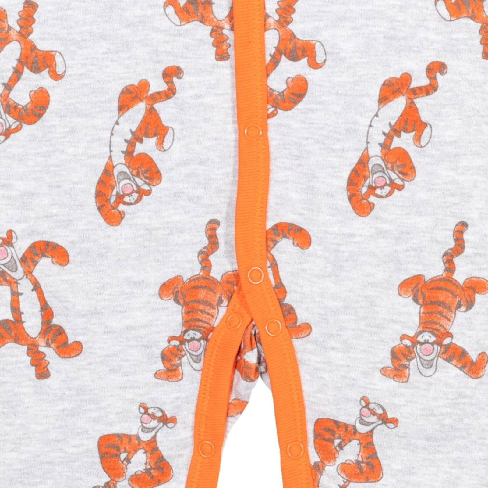 Disney Winnie the Pooh Tigger Infant Baby Boys 2 Pack Snap Sleep N' Plays Newborn to Infant