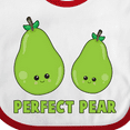 thumbnail image 4 of Inktastic Perfect Pear Couple Funny Fruit Pair Boys or Girls Baby Bib, 4 of 4