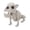 White, variant on Dog Skeleton Halloween Decorations,Animals Halloween Skeleton for Indoor Outdoor Halloween Decor,Desktop Ornament Plastic Scary Party Haunted House Decoration