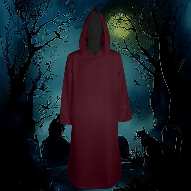 Capa para mujer, disfraz de Halloween, estilo medieval, capa con medio hombro y chal para mujer