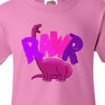 thumbnail image 4 of Inktastic Lil' Purple Bronto Rawr Youth T-Shirt, 4 of 5
