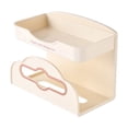 thumbnail image 2 of Xihbxyly Caja de Pañuelos de Pared, Diseño Sin Perforaciones, Estante Multifuncional, Tapa Transparente, Almacenamiento para Baño y Cocina, Organizador Compacto, Fácil Instalación, 19 X 13,2 X 10,5 C, 2 of 6