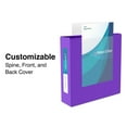 thumbnail image 2 of Staples Heavy Duty 1" 3-Ring View Binder Purple (24673-US) 82707, 2 of 6