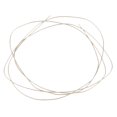 thumbnail image 1 of Vogacara 50cm 925 Sterling Wire for Beading Wire Jewelry Making Juguetes de construcción Plata 0.4 mm, 1 of 1