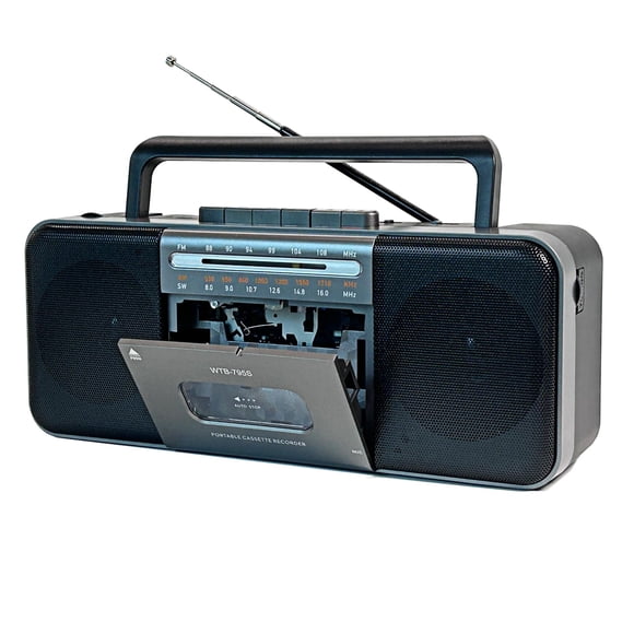 Grabador portátil con reproductor de casetes WIITHINK Bluetooth