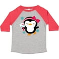 thumbnail image 3 of Inktastic Penguin Girl Snowflakes Girls Toddler T-Shirt, 3 of 5