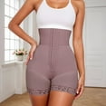 thumbnail image 3 of Fajas moldeadoras de abdomen for mujer, pantalones cortos moldeadores sin tirantes, levantadores de glúteos con cremallera en la entrepierna, 3 of 5