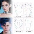 thumbnail image 2 of Large Temporary Tattoo Sticker 150*210mm, Anime Theme Face Makeup Decal for Cosplay & Stage Performance, Water-Resistant & Long-Lasting Body Art for Parties, 2 of 8