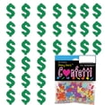 thumbnail image 3 of Confetti Dollar Sign Green - Pouch (1/2 oz) - CCP8892, 3 of 8