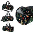 thumbnail image 3 of Christmas Multifunctional Sports Bag for Basketball, Carry-on, Yoga, and Gym - Size 17.7 Inches, with Interior Zipper Pocket and Large Capacity, 3 of 6