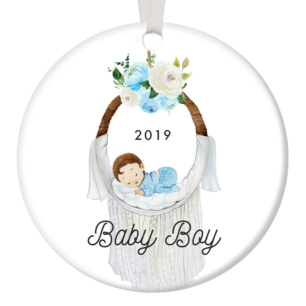 nursery ornaments boy