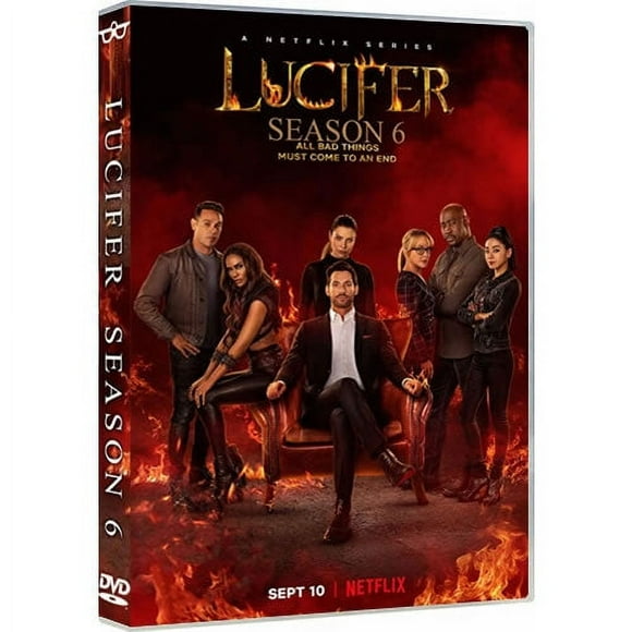 Lucifer Season 6 (DVD) (English only)