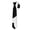Men's, variant on Men's Tie & Skinny Tie Combo Set: Farmhouse Cow Print Necktie, Rustic and Classic Black and White Design