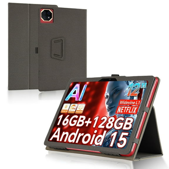 YUXELI For TECLAST T65 Plus 13.4  Protective Case with Handheld Band Premium PU Leather StandFunction Case