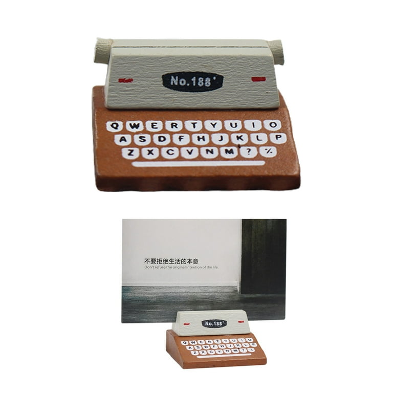 Typewriters Paper Gift Cute Sticky Note Cool Paper Note Mini