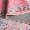 thumbnail image 5 of SAFAVIEH Arizona Rita Oriental Machine Washable Area Rug, Pink/Beige, 6' x 6' Round, 5 of 10