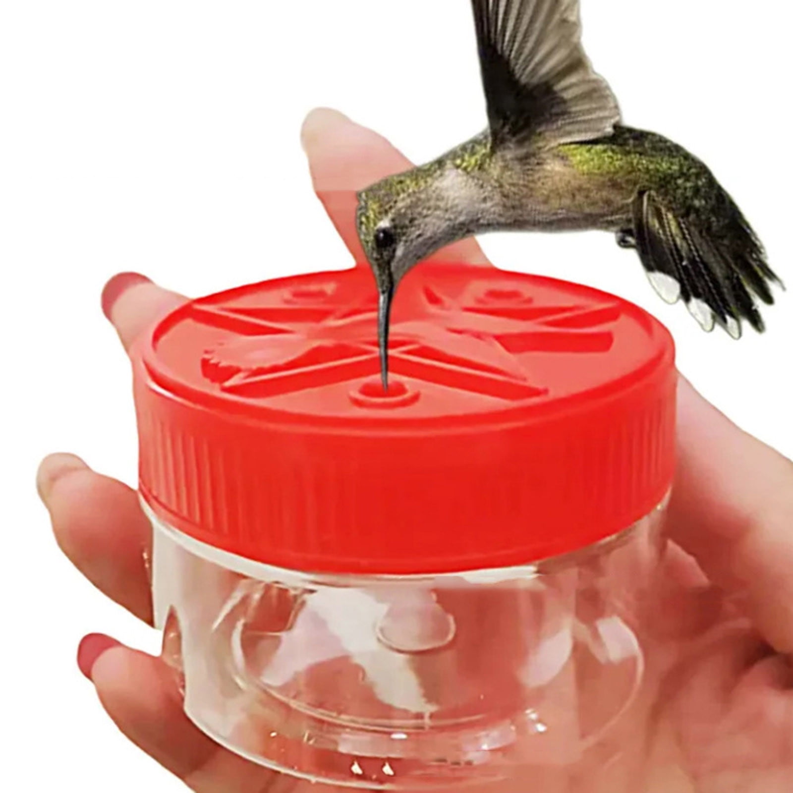 Stijggn Hummingbird Feeder Capacity Recycled Plastic Flat Mealworm Bird Feeder Tray for Cardinals, Bluebirds & Wild Birds