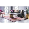 thumbnail image 5 of Unique Loom Monterey Rectangular Distressed Contemporary Area Rugs, Pink, 5 of 6