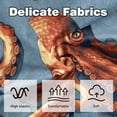 thumbnail image 3 of Octopus Elegant Velvet Bed Pillow Covers Set - Decorative Pillows with Unique Patterns, Chair Pillow Covers - 16x16, 18x18, 20x20 inches for Any Occasion - Set of 2 Items, 3 of 6