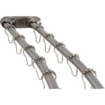 thumbnail image 3 of Kingston Brass Edenscape Adjustable Double Curved Stainless Steel Shower Curtain Rod, 60-72 Inches, Oil Rubbed Bronze, 3 of 3