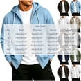 thumbnail image 3 of Bxsruta Mens Zip Up Hoodie Long Sleeve Casual Athletic Jacket with Pockets, 3 of 6