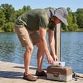 thumbnail image 6 of Outdoor UPF50+ Mesh Sun Hat Wide Brim Fishing Hat with Neck Flap Sun Hat for Men Women,One Size, 6 of 7