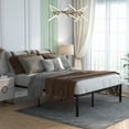 thumbnail image 4 of Yoneston 18" High Storage King Size Metal Platform Bed Frame No Box Spring, 4 of 8