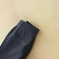 thumbnail image 5 of Summer thin suit pants for women, stretchy and slim-fitting work pants, black cropped pants, 5 of 16