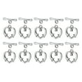 thumbnail image 2 of Jewelry Accessory,20Pcs OT Toggle Buckle Stainless Steel OT Toggle Clasps OT Necklace Clasps Ultra Responsive, 2 of 14