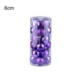 thumbnail image 1 of 24Pcs/Set Christmas Balls Nordic Style Decorative Hanging Design Seasonal Decorations Christmas Ball Set for  Tree, 1 of 8