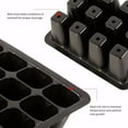 thumbnail image 3 of WYBXZ Seed Starting Tray, Nursery Pots Plant Box Tray, Seed Trays Seed Starters Tray, Reusable Plant Germination Trays for Nursery, Greenhouse, Seed Starting, 12 Cells Hole, 3 of 11