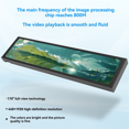 thumbnail image 2 of 11.26inch IPS USB Secondary Screen for CPU/GPU Monitoring USB Long Secondary Screen Display,1 * USB Secondary Screen,Black, 2 of 8